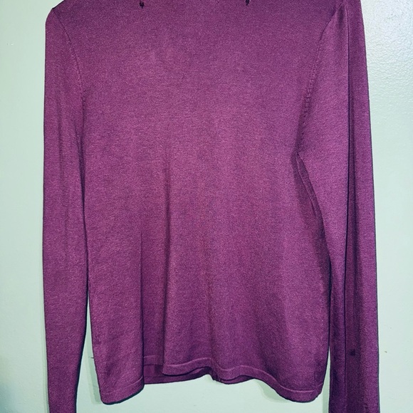 Purple Cardigan with Sequin Embellishments - Picture 3 of 4